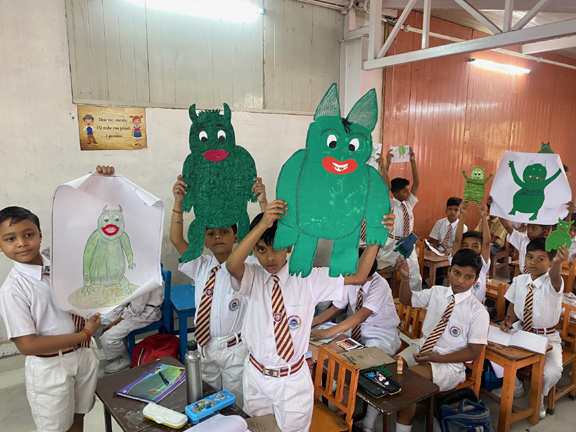 English Activity by Class 2 and 3